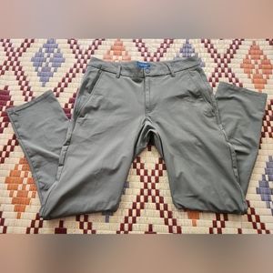 Mens Taylrd Commuter Olive Pants. Sz 31x32. EUC